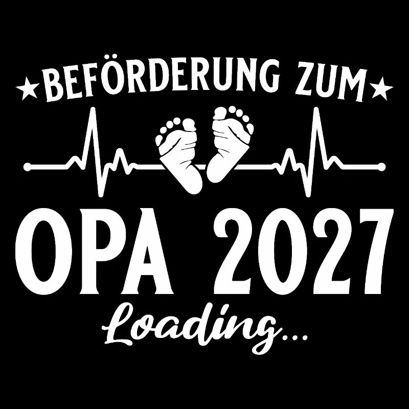 Beförderung zum Opa 2027 Loading Geschenk