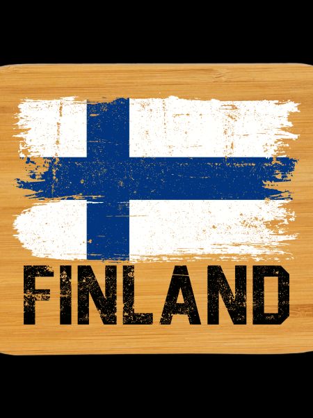Nordic Flag Brushstroke