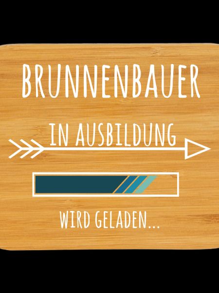 Brunnenbauer Ausbildung Geschenk