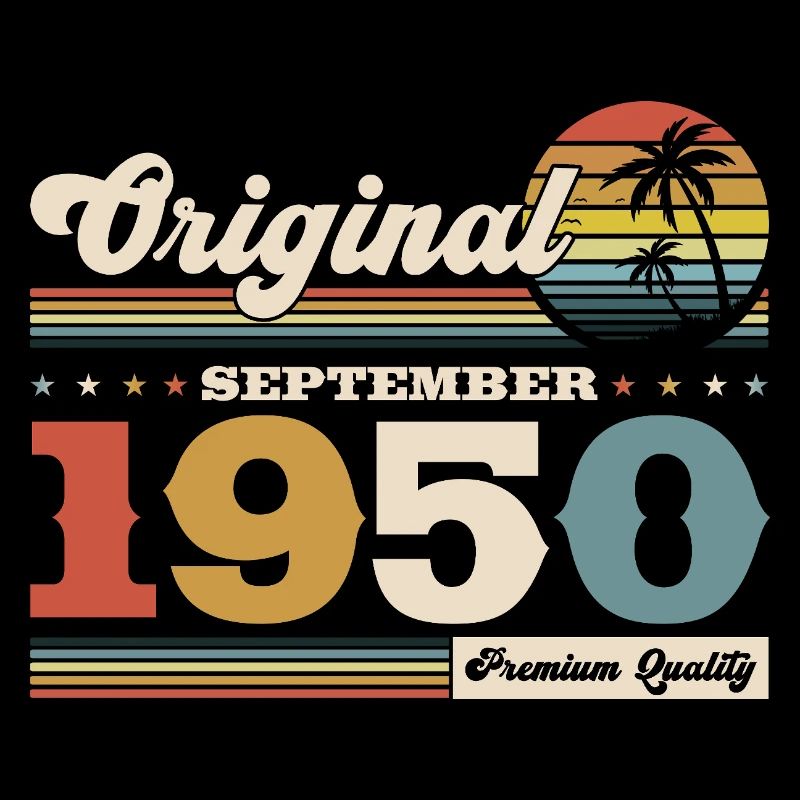 75e anniversaire Original septembre 1950
