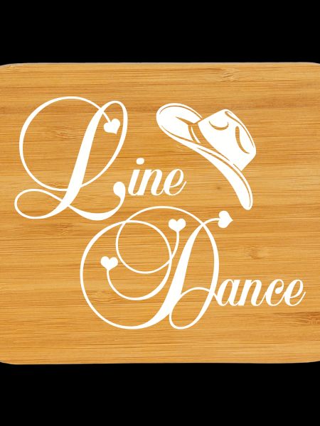 Line Dance Script Logo