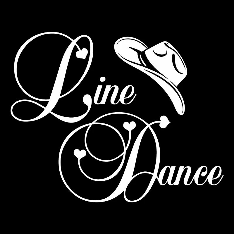 Line Dance Script Logo