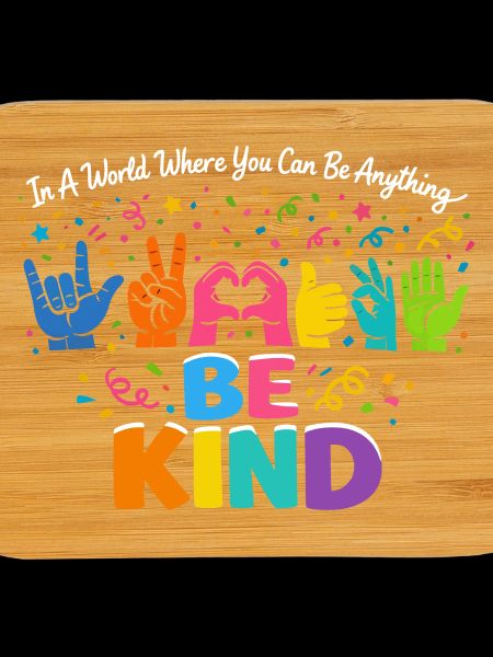 Be Kind Sign Language Inclusive