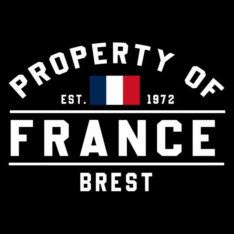 Französisches Eigentum Brest Logo