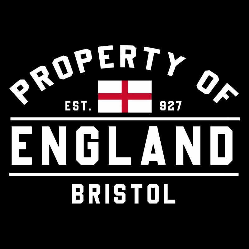 Angleterre Bristol Drapeau Design graphique