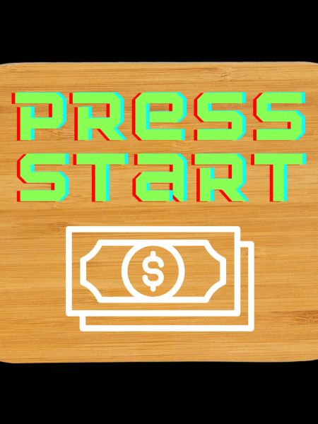 Press Start Retro Arcade Bill