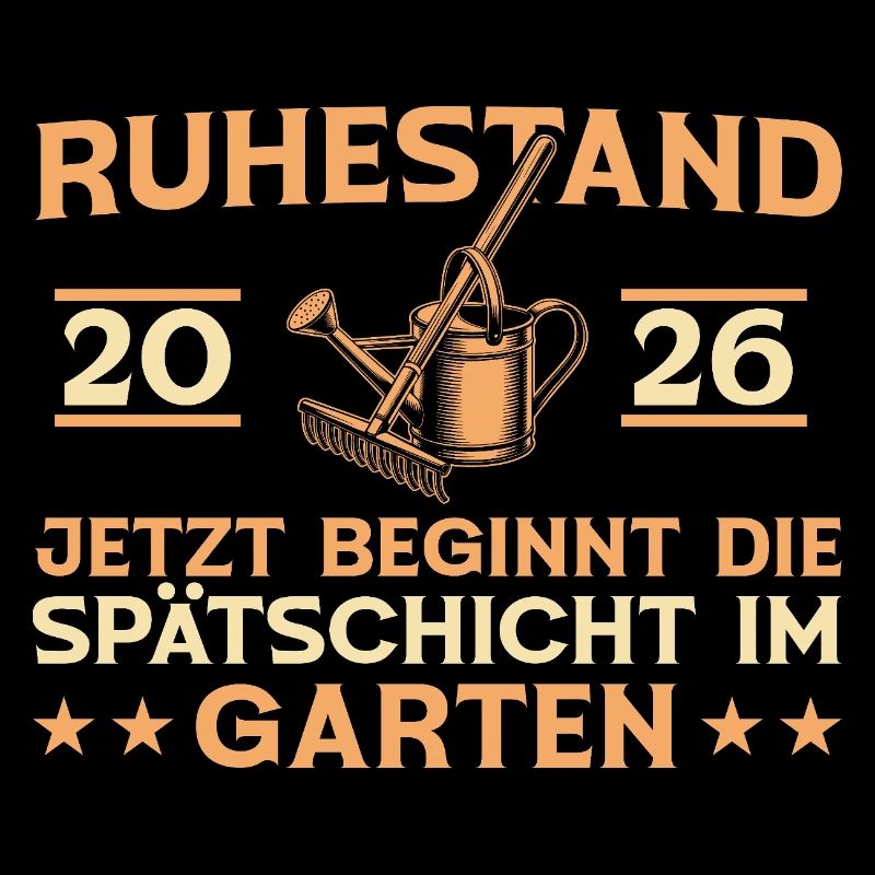 Gärtner Ruhestand 2026 Rente Garten Geschenk