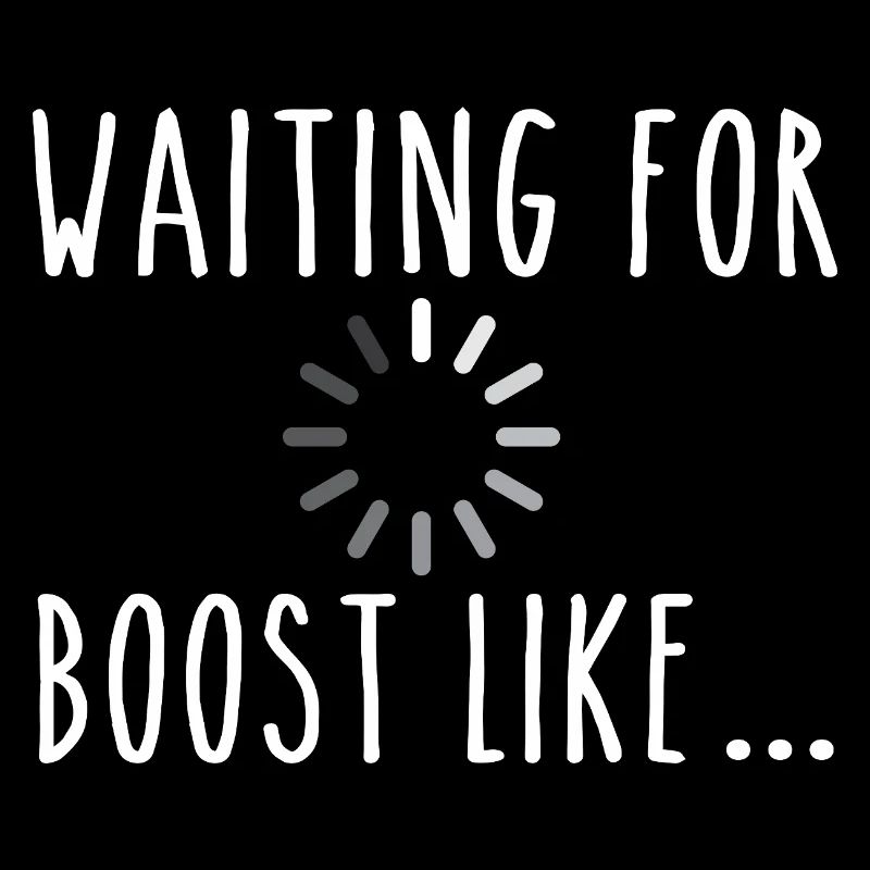 Attendre le boost comme une course turbo