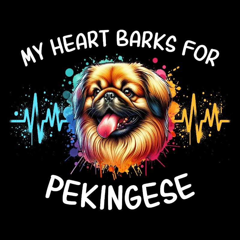 Pekingese Heart Line