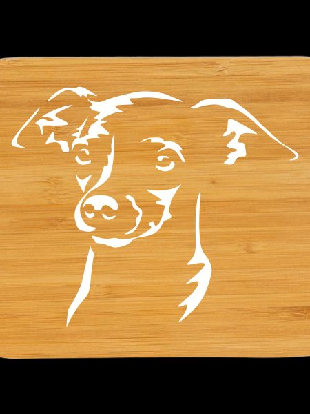 Zwergpinscher Head "Black Edition"