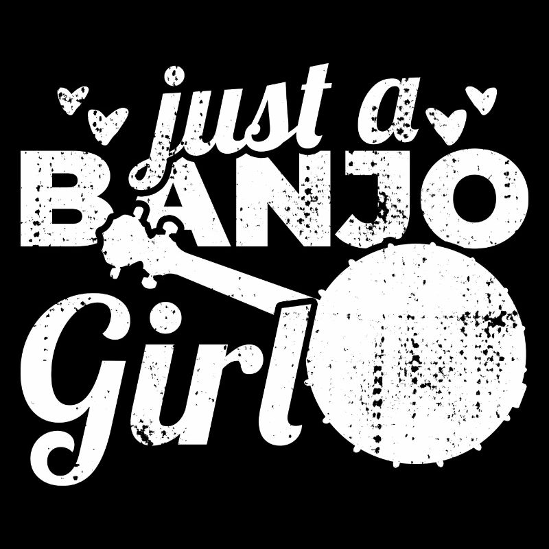 Nur ein Banjo Mädchen