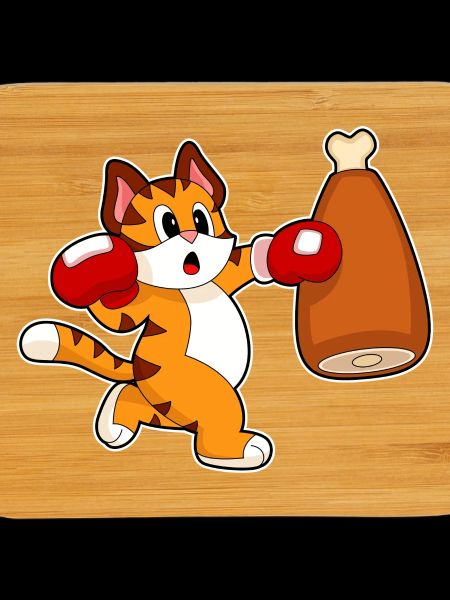 Tiger Boxer Punching Bag Boxing