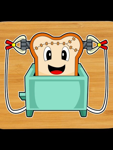 Bread Halloween Toaster