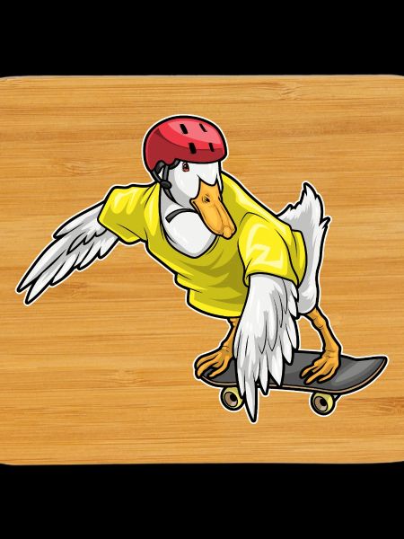 Duck Skater Skateboard