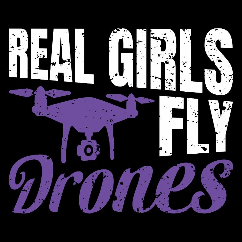 Les vraies filles pilotent des drones