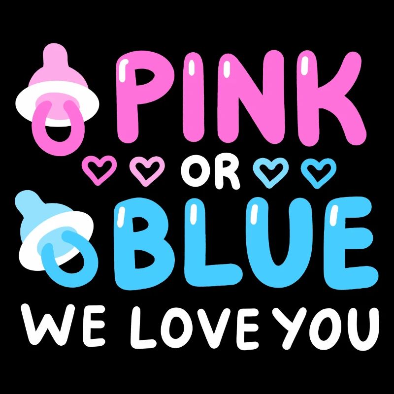 Gender Reveal Party Pink oder Blau