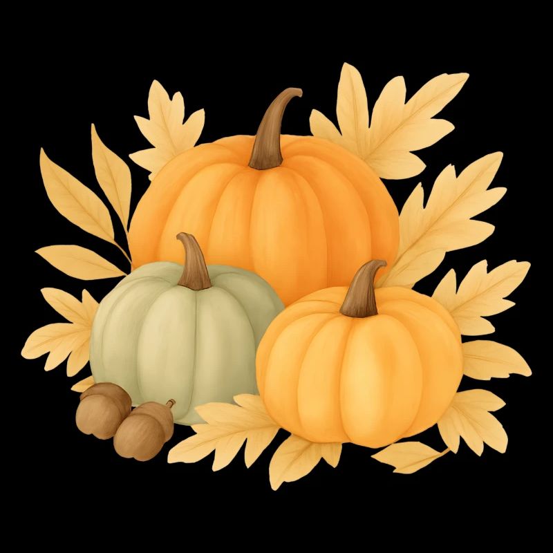 Autumn pumpkins