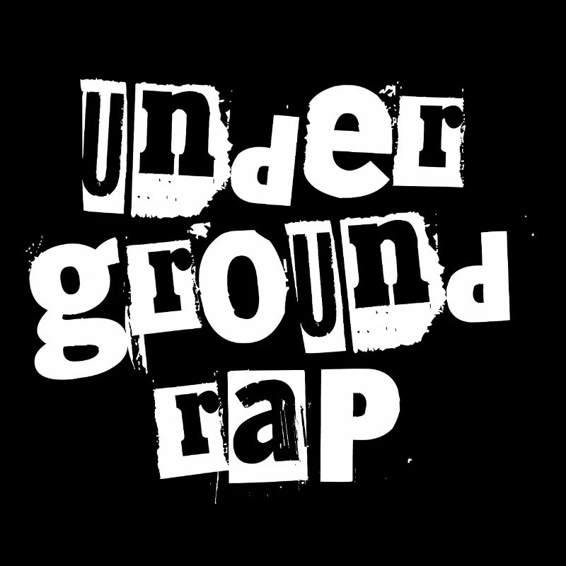 Underground-Rap-Typografie