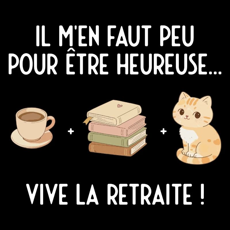 Douce Retraite (texte blanc)