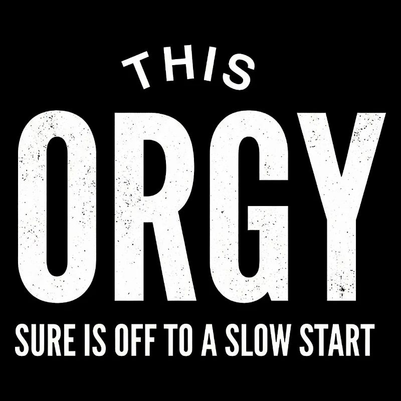 Diese Orgie beginnt wirklich langsam