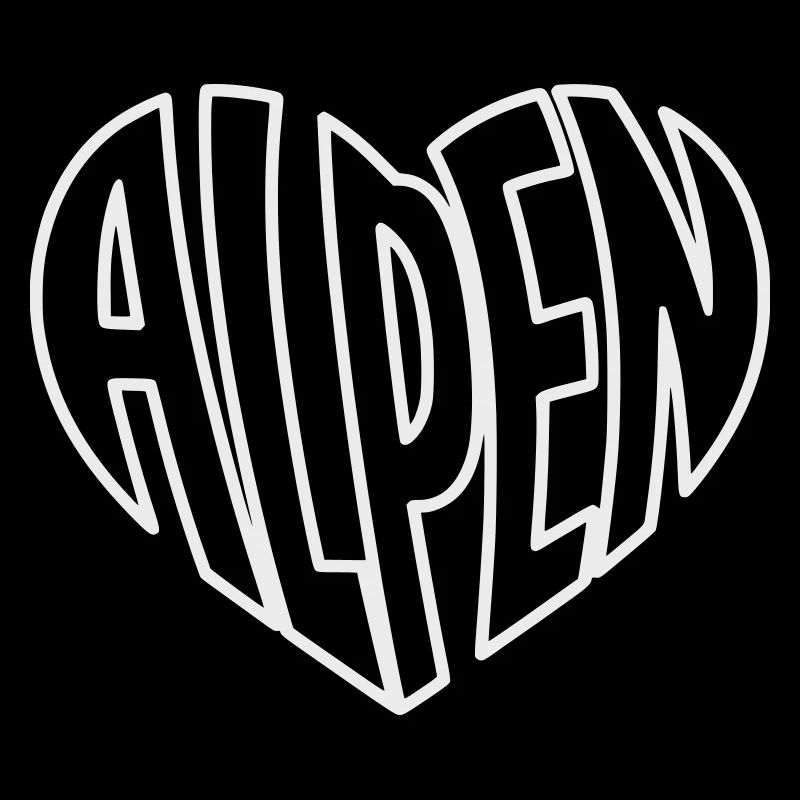 Alpen Herz
