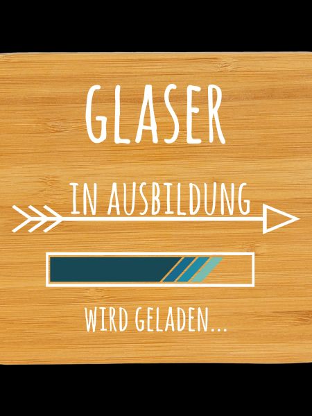 Glaser Ausbildung Beruf Geschenk