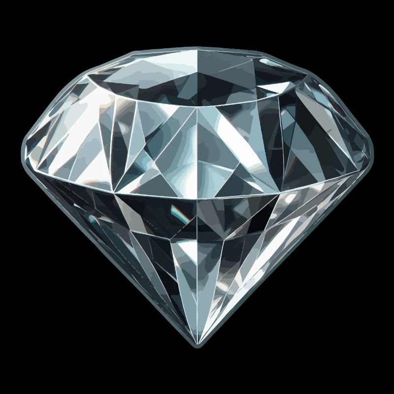 Pierre précieuse de diamant