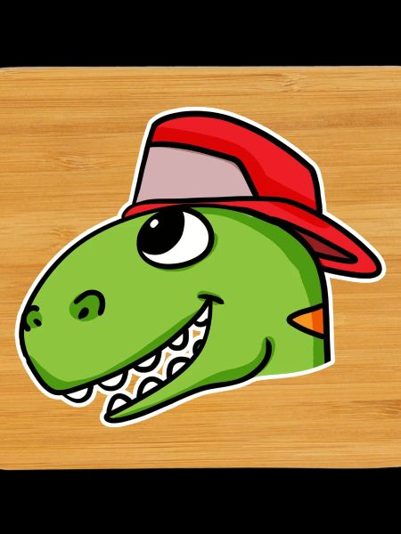 Dinosaurier Kopf Dino