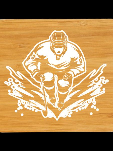 Hockey Player Drawing