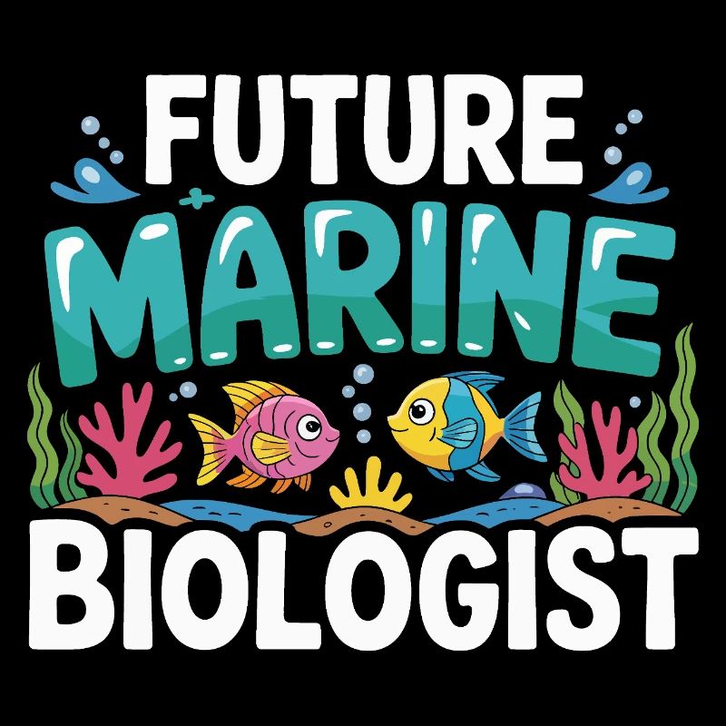 Future Marine Biologist with Fish