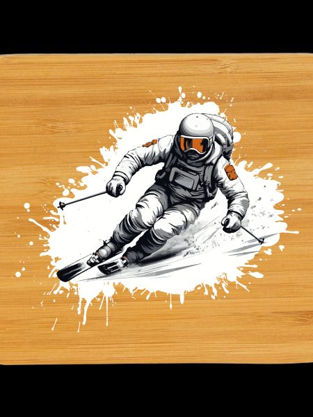Astronaut Ski Skiing