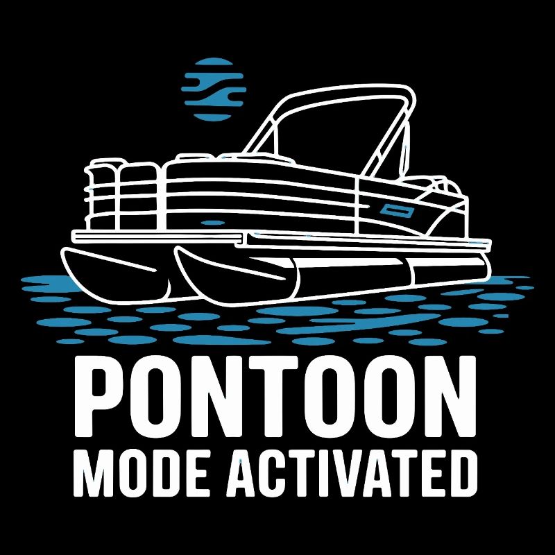 Pontoon Mode Activated Pontoon Boat Summer