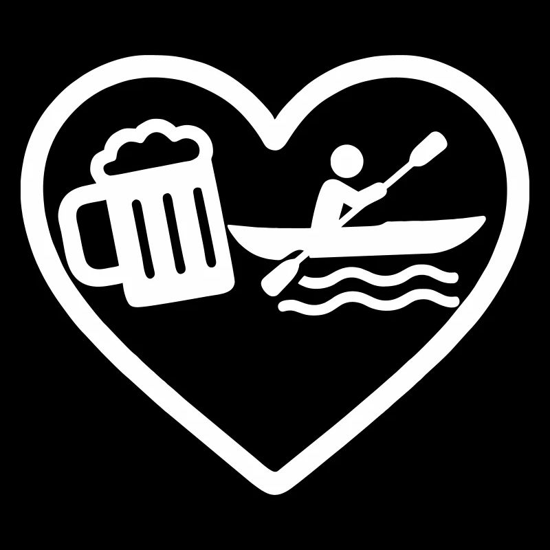 Heart Kayak Bier