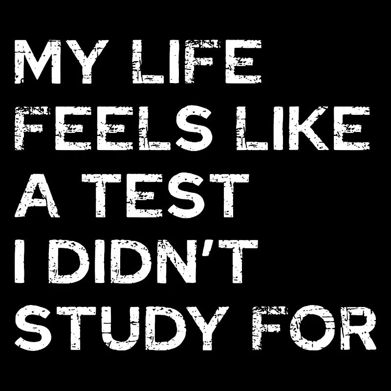 Ma vie ressemble à un test