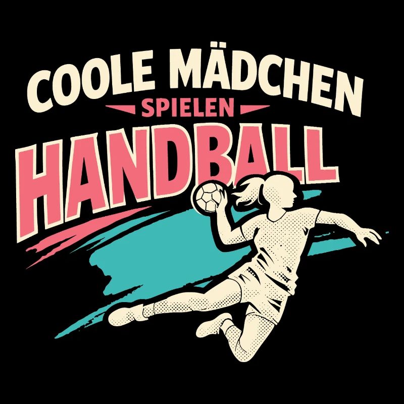 Süße Handballerin Geschenk Mädchen
