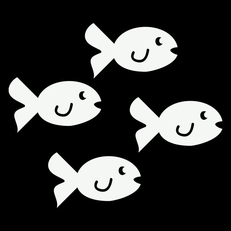Four Friendly Little Fish