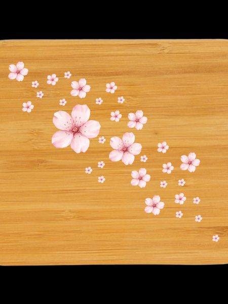 Delicate Cherry Blossoms Illustration