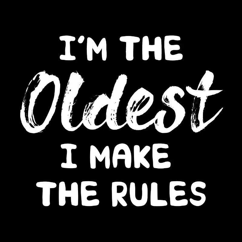 Funny Siblings: I'm The Oldest I Make The Rules