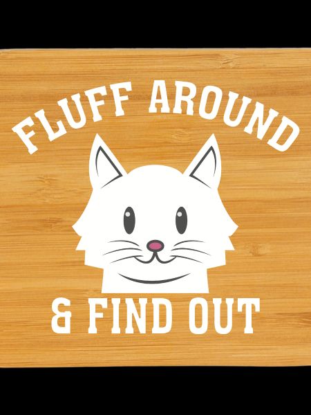 Fluff-Around-Drôle-Sarcastique-Chat-Dame-Citation-Hum