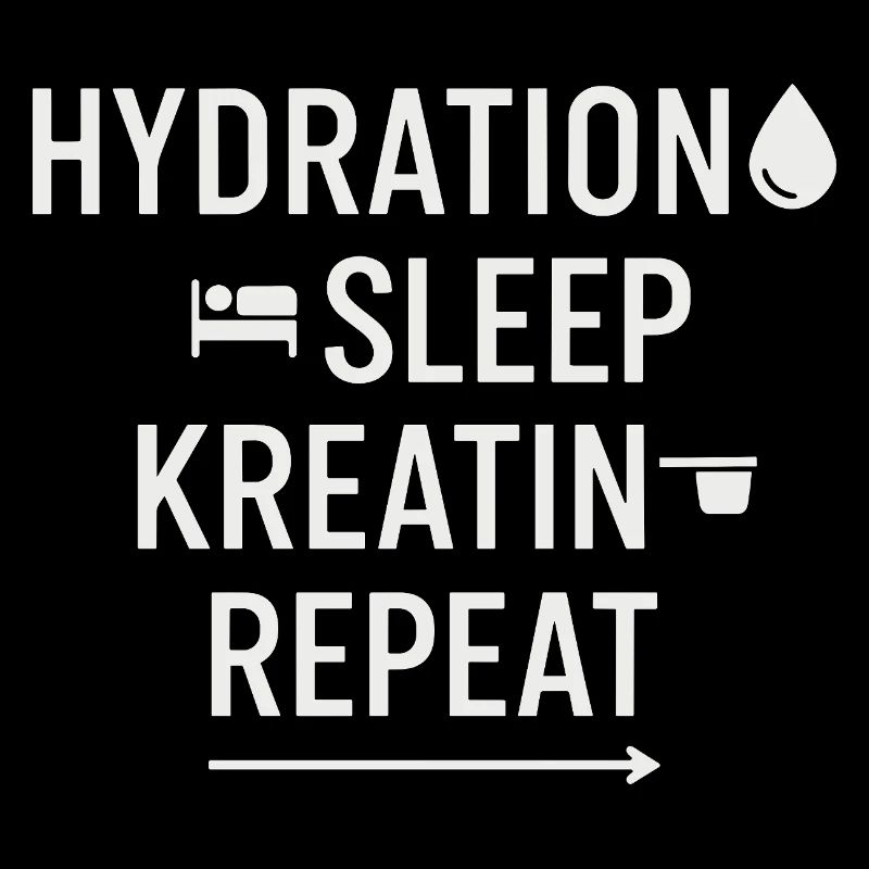 Hydration Sleep Creatine Repeat