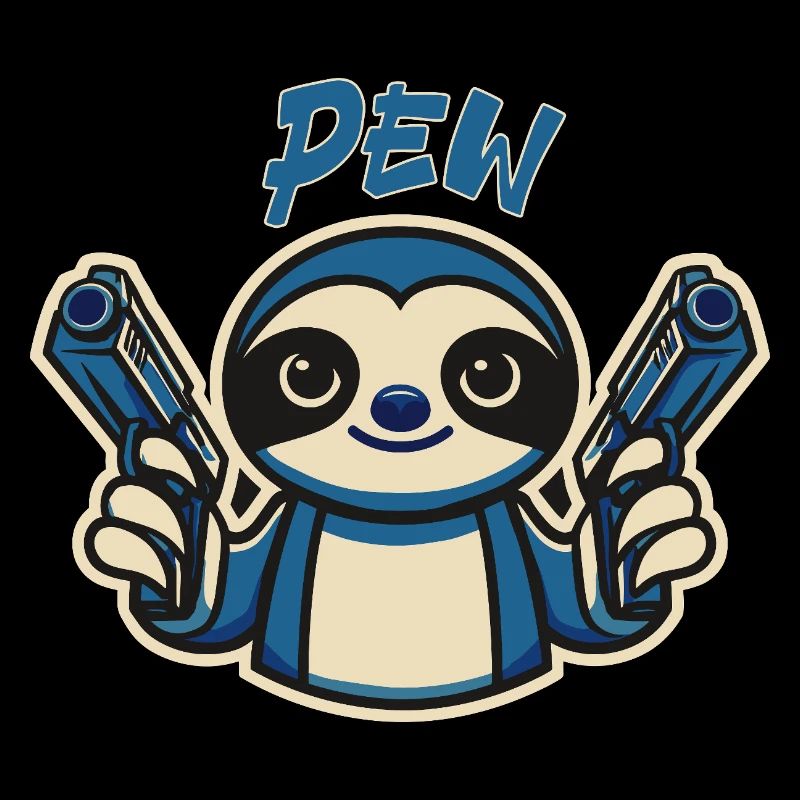 Cute Sloth Pew