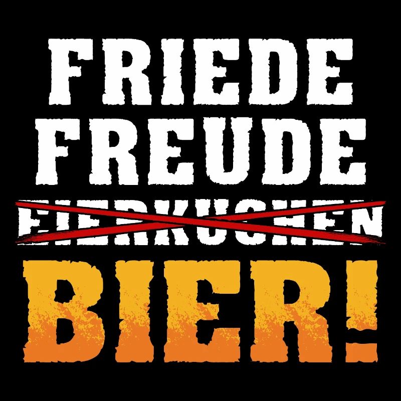 Frieden Freude Bier