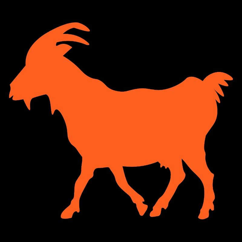 Ziege orange GOAT