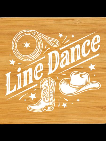 Line Dance Western Motif