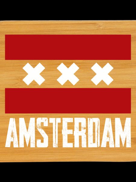 Amsterdam X Striped Emblem