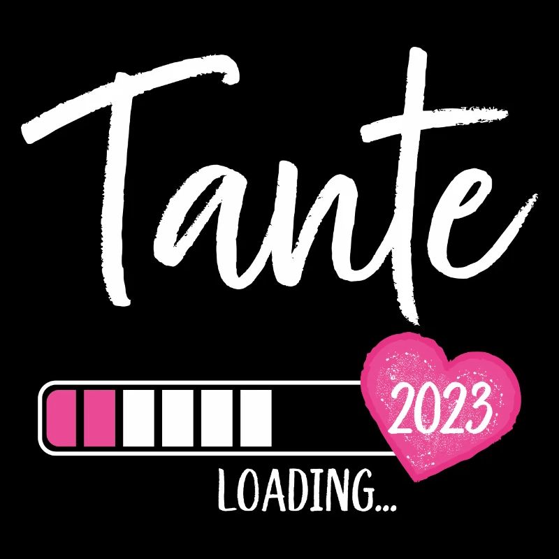 Tante Loading 2023 Herz Nichte Mädchen