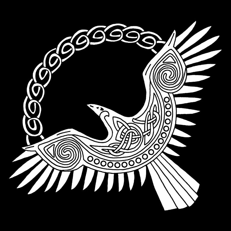 Aigle viking blanc