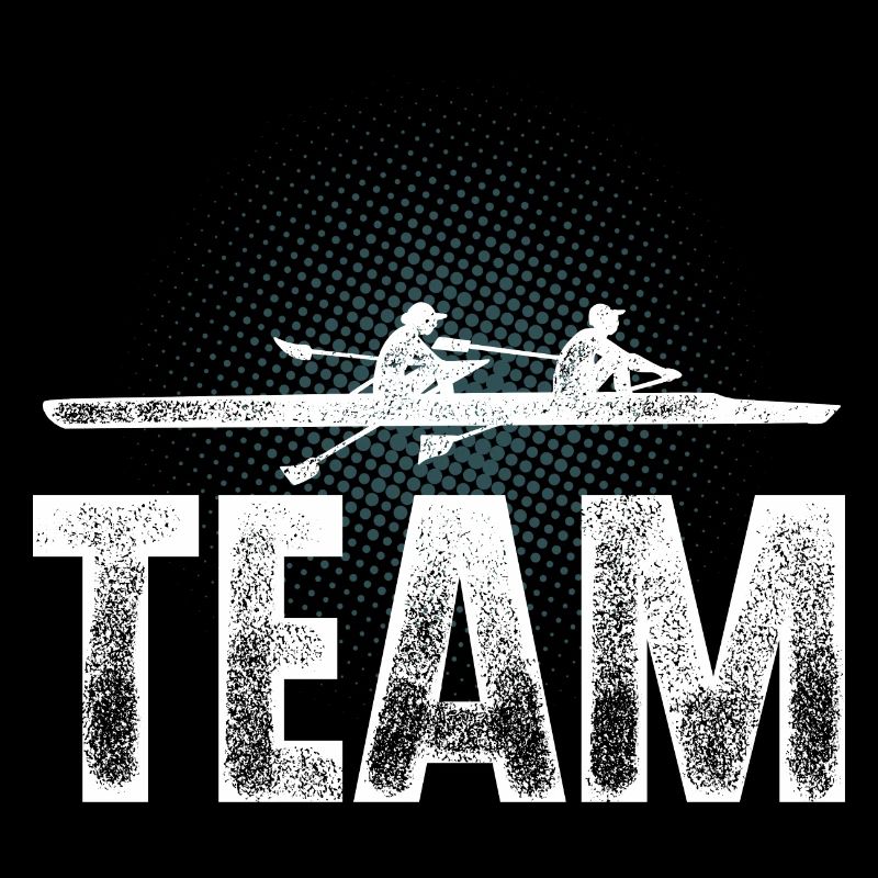 Rowing Rower Rowing Boat Team