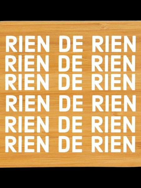 rien de rien