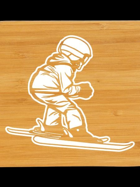 Drôle de petit skieur